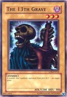 The 13th Grave [LOB-EN014] Common - for just $0.10! 