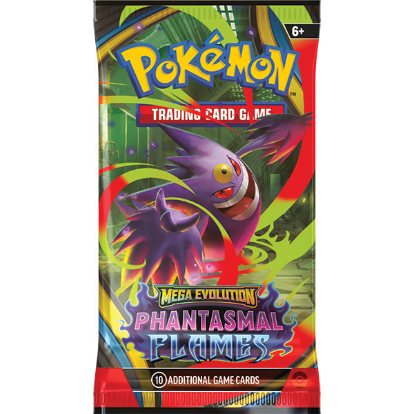 Pokemon: Mega Evolution - Phantasmal Flames Booster Pack - for just $9! 