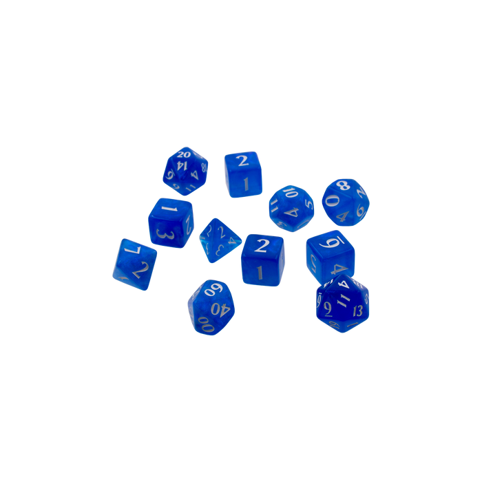 Ultra PRO: 11-Dice Set - Eclipse (Pacific Blue) - Just $9.95! Shop now at Retro Gaming of Denver