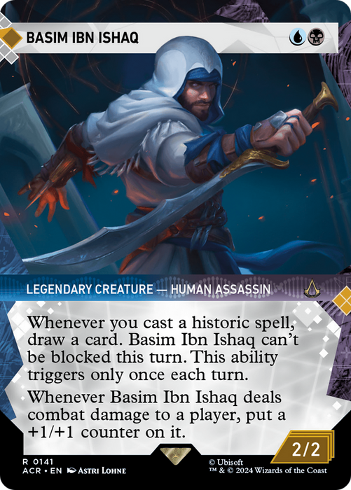 Basim Ibn Ishaq (ACR-141) - Assassin's Creed: (Showcase) (Borderless) - for just $1.42! 