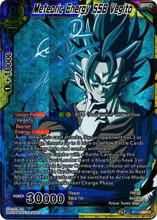 Meteoric Energy SSB Vegito (SPR Signature) (BT7-118) [Assault of the Saiyans] - for just $263.25! 