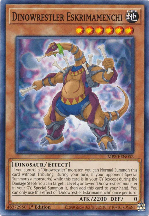 Dinowrestler Eskrimamenchi [MP20-EN052] Common - for just $0.10! 