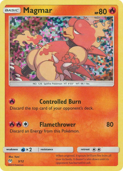 Magmar (3/12) [McDonald's Promos: 2019 Collection] - for just $4! 