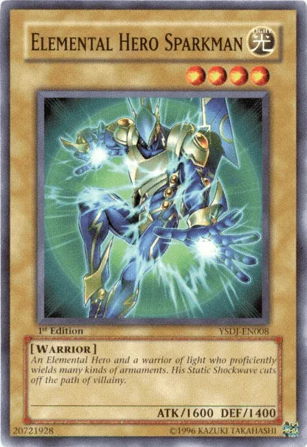 Elemental HERO Sparkman [YSDJ-EN008] Common - for just $0.35! 