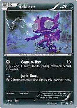 Sableye (62/108) (Darkrai Deck - Jason Klaczynski) [World Championships 2013] - for just $1.60! 