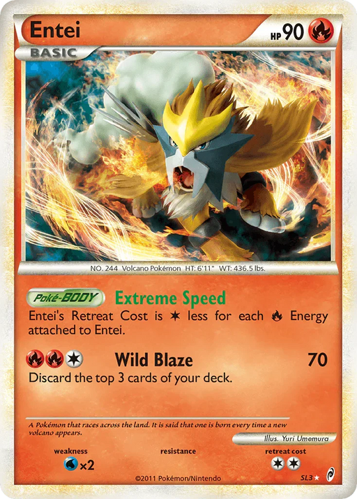 Entei (SL3) [HeartGold & SoulSilver: Call of Legends] - for just $116! 