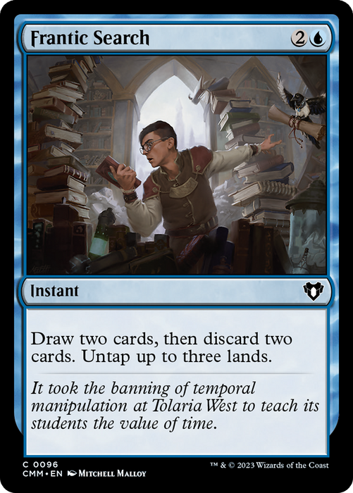 Frantic Search (CMM-096) - Commander Masters - for just $0.30! 