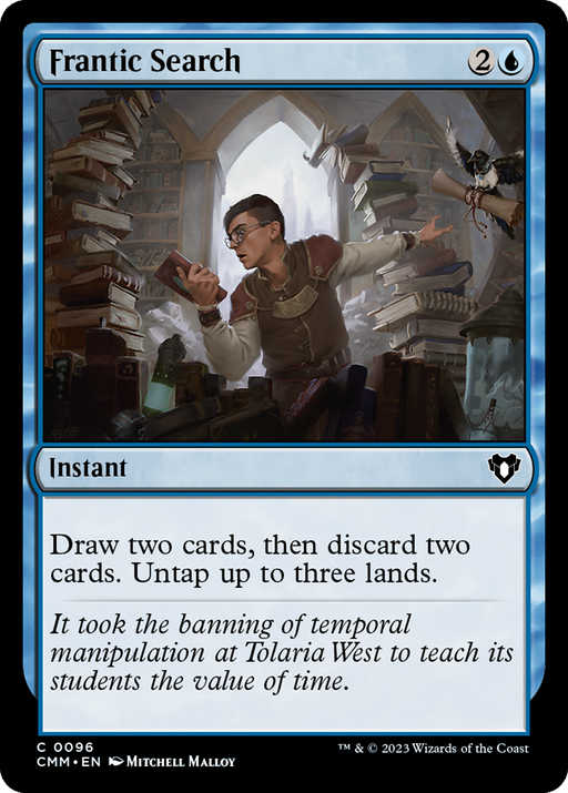 Frantic Search (CMM-096) - Commander Masters - for just $0.24! 