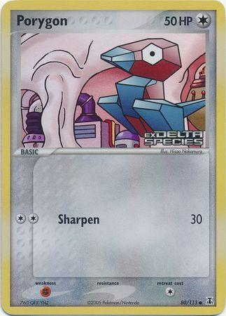 Porygon (80/113) (Stamped) [EX: Delta Species] - for just $8! 