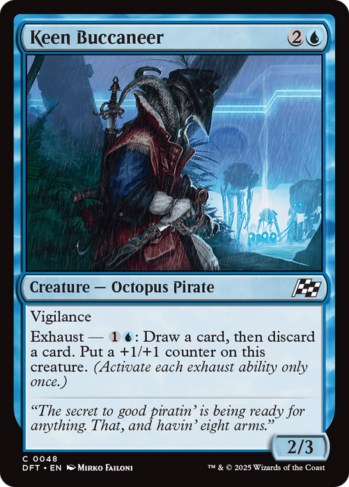 Keen Buccaneer (DFT-048) - Aetherdrift Foil - for just $0.03! 