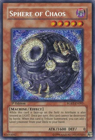 Sphere of Chaos [RGBT-EN093] Secret Rare - for just $14.65! 