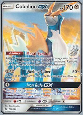 Cobalion GX (106/181) (Perfection - Henry Brand) [World Championships 2019] - for just $0.90! 
