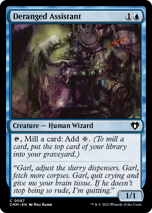 Deranged Assistant (CMM-087) - Commander Masters - for just $0.07! 
