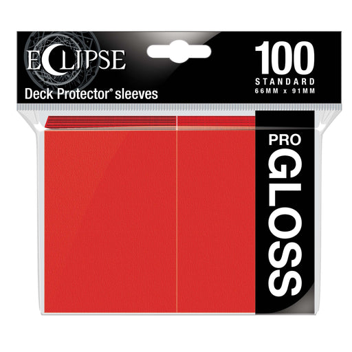 Ultra PRO: Standard 100ct Sleeves - Eclipse Gloss (Apple Red) - Just $0! Shop now at Retro Gaming of Denver