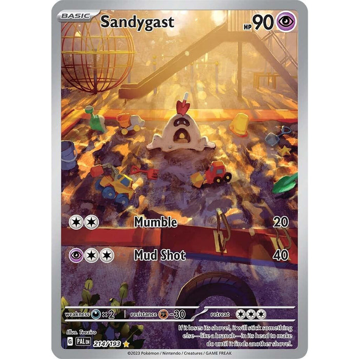 Sandygast (214/193) [Scarlet & Violet: Paldea Evolved] - Just $2.45! Shop now at Retro Gaming of Denver