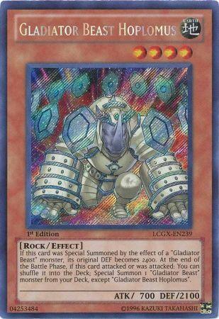 Gladiator Beast Hoplomus [LCGX-EN239] Secret Rare - for just $1.40! 