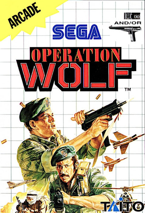 Operation Wolf – Sega Master System (SMS) - for just $8.99! 