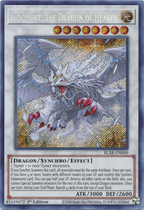 Judgment, the Dragon of Heaven [BLAR-EN049] Secret Rare - for just $0.45! 