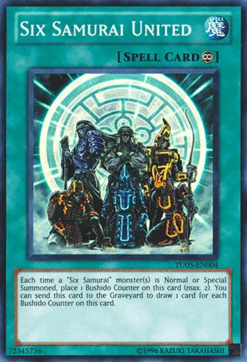 Six Samurai United [TU05-EN004] Super Rare - for just $14.15! 