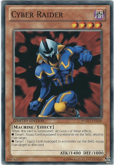 Cyber Raider [WGRT-EN008] Common - for just $0.10! 