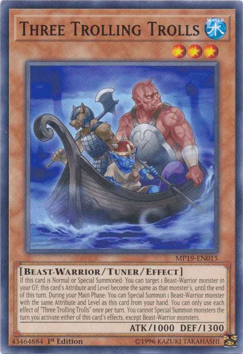 Three Trolling Trolls [MP19-EN015] Common - for just $0.10! 