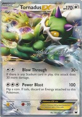 Tornadus EX (90/108) (CMT - Zachary Bokhari) [World Championships 2012] - for just $1.90! 