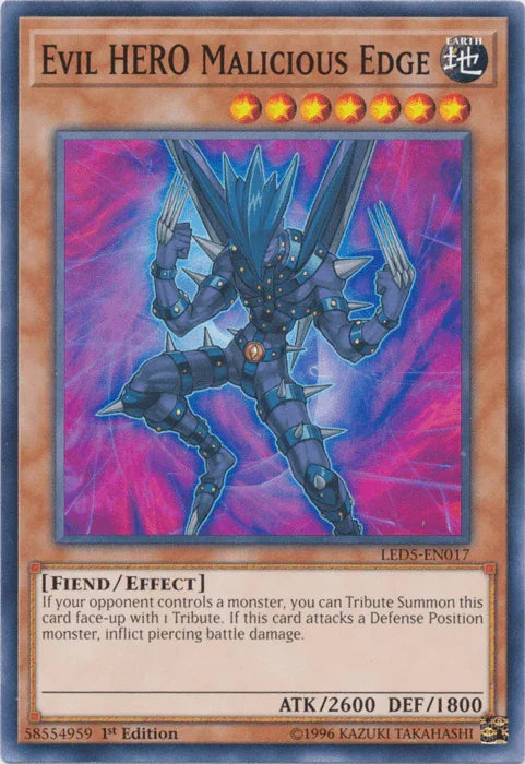 Evil Hero Malicious Edge [LED5-EN017] Common - for just $0.15! 