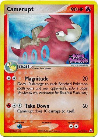Camerupt (36/110) (Stamped) [EX: Holon Phantoms] - for just $3.75! 