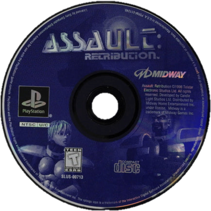 Assault Retribution – PlayStation 1 (PS1) - for just $11.99! 