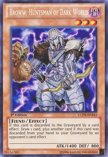 Broww, Huntsman of Dark World [LCJW-EN243] Secret Rare - for just $2.60! 