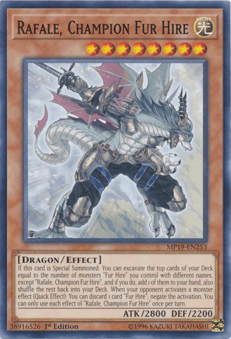Rafale, Champion Fur Hire [MP19-EN253] Common - for just $0.65! 