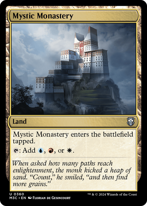 Mystic Monastery (M3C-360) - Modern Horizons 3 Commander - for just $0.09! 