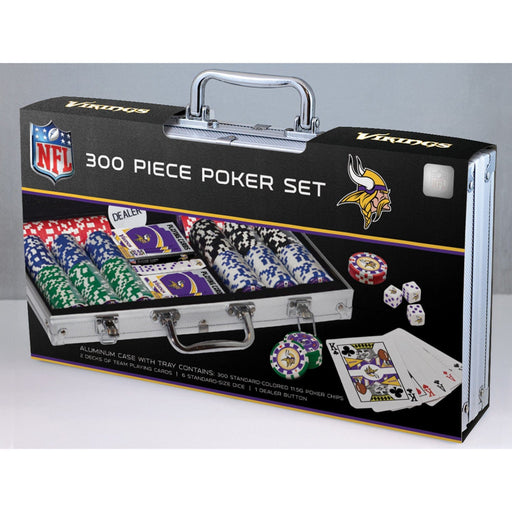 Minnesota Vikings 300 Piece Poker Set - for just $124.99! 