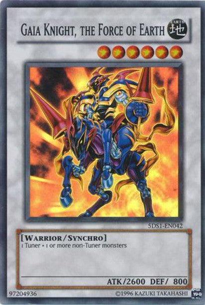 Gaia Knight, the Force of Earth [5DS1-EN042] Common - for just $0.45! 