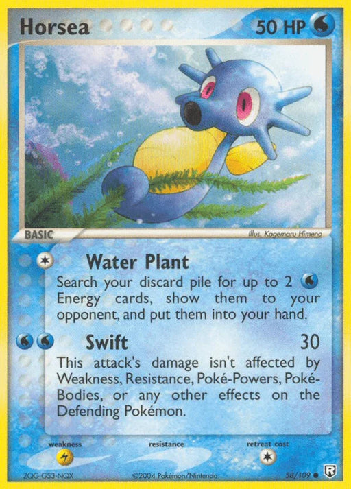 Horsea (58/109) [EX: Team Rocket Returns] - for just $0.75! 