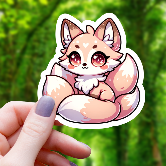 Chibi Kitsune Sticker - 3" - for just $3.50! 