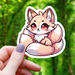 Chibi Kitsune Sticker - 3" - for just $3.50! 