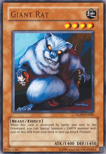 Giant Rat (Bronze) [DL09-EN005] Rare - for just $0.75! 