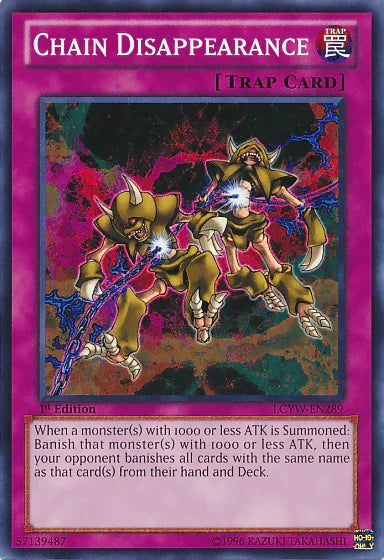 Chain Disappearance [LCYW-EN289] Common - for just $0.30! 