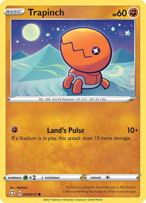 Trapinch (040/072) [Sword & Shield: Shining Fates] - for just $0.10! 