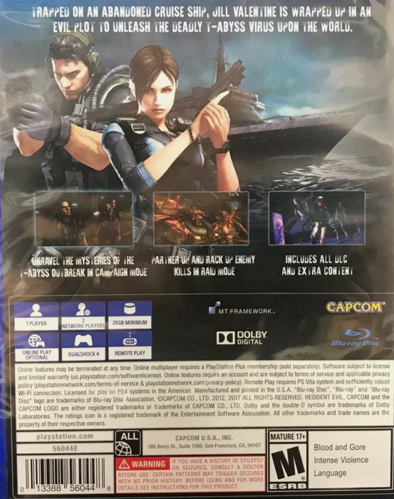 Resident Evil: Revelations – PlayStation 4 (PS4) - for just $21.99! 