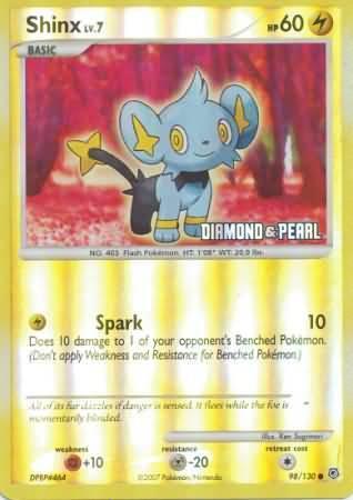 Shinx (98/130) [Burger King Promos: 2008 Collection] - for just $6.05! 