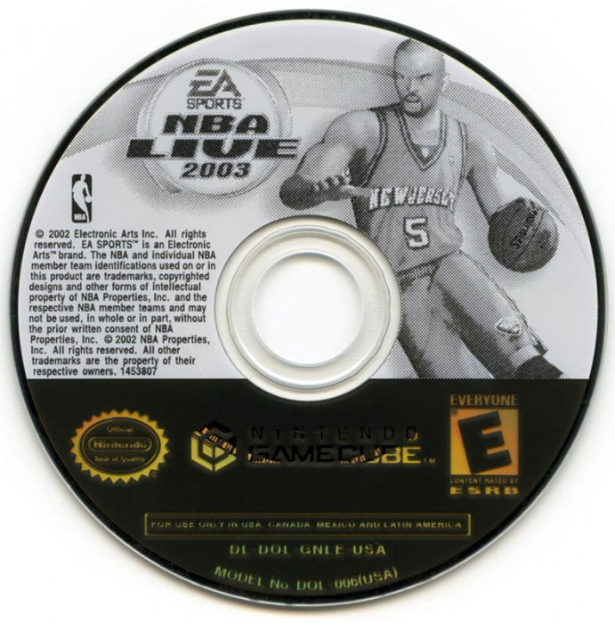 NBA Live 2003 – GameCube (GC) - for just $5.99! 