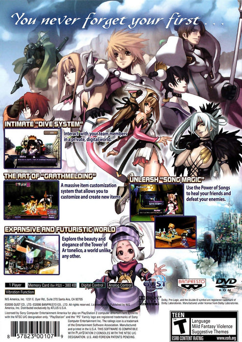 Ar Tonelico: Melody of Elemia – PlayStation 2 (PS2) - for just $58.99! 