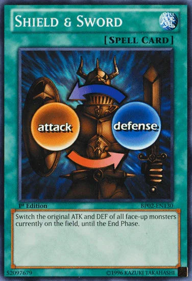Shield & Sword [BP02-EN130] Common - for just $0.25! 