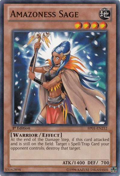 Amazoness Sage [BP01-EN212] Common - for just $0.10! 