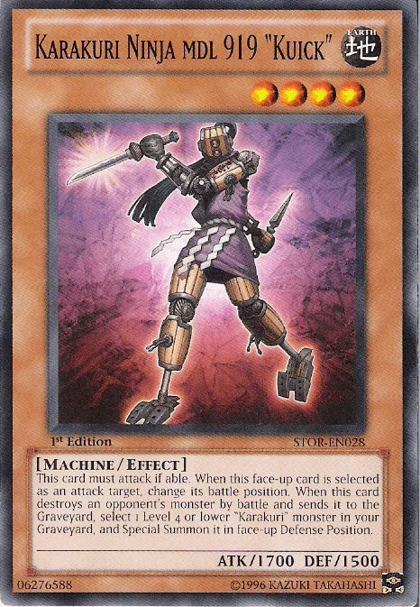 Karakuri Ninja mdl 919 "Kuick" [STOR-EN028] Common - for just $0.10! 