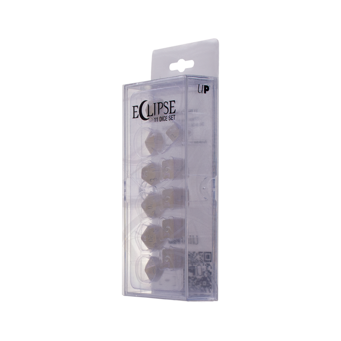 Ultra PRO: 11-Dice Set - Eclipse (Arctic White) - Just $9.95! Shop now at Retro Gaming of Denver