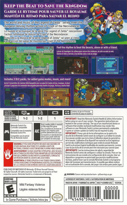 Cadence of Hyrule: Crypt of The Necrodancer – Nintendo Switch (NS) - for just $0! 