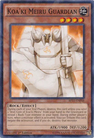 Koa'ki Meiru Guardian [BP03-EN056] Shatterfoil Rare - for just $0.60! 